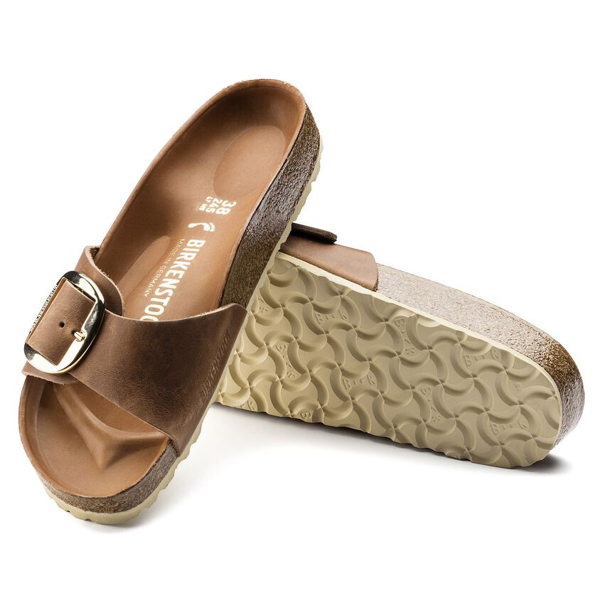 Birkenstock Madrid Big Buckle SHOES BIRKENSTOCK 36N Cognac