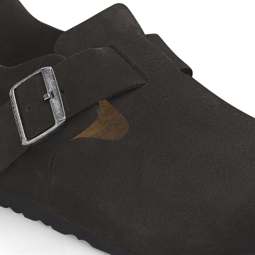 Men's London Black Suede SHOES BIRKENSTOCK