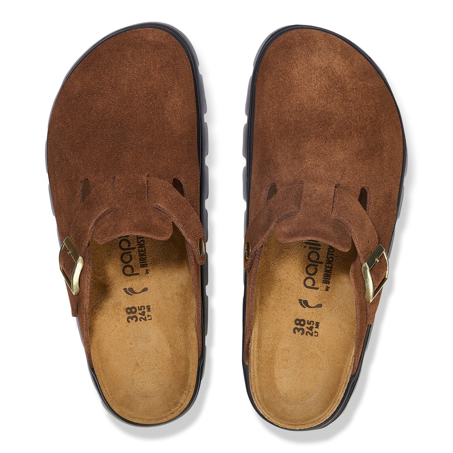 Papillio by Birkenstock Women's Boston Chunky Dark Tea SHOES BIRKENSTOCK