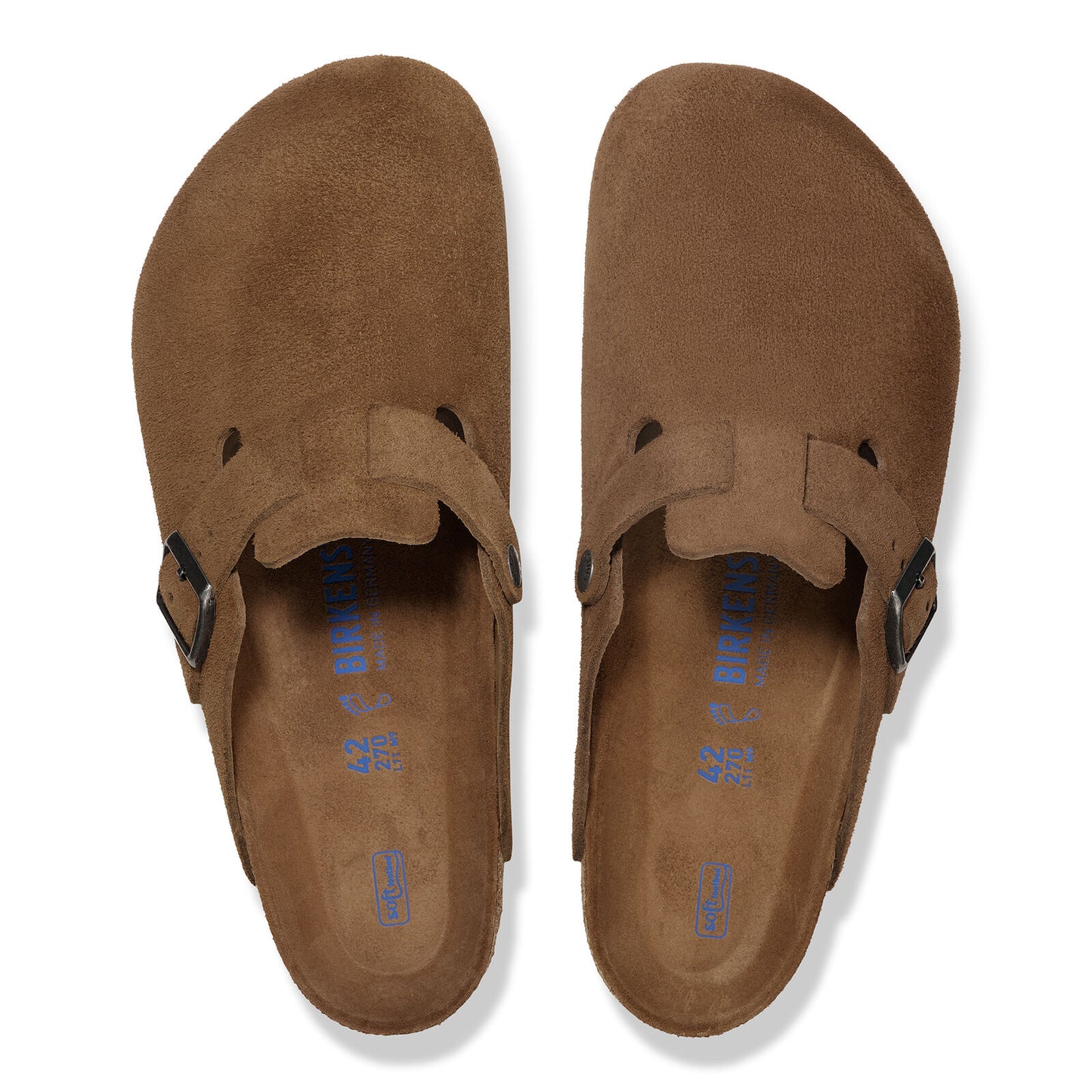 Birkenstock Unisex Boston Dark Tea Tonal