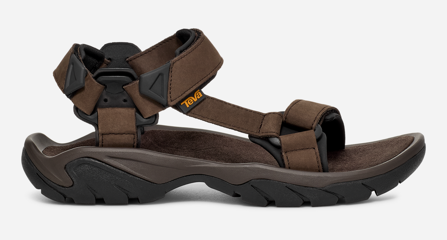 Teva Men's Terra Fi 5 Waterproof Leather SHOES TEVA 8 Turkish Coffee