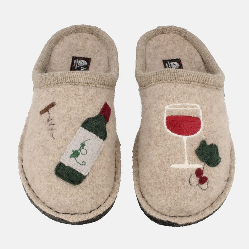 Haflinger Women's Wine Time Indoor Slipper SLIPPERS HAFLINGER