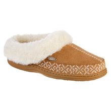 Load image into Gallery viewer, Acorn Greta Embroidered Clog SLIPPERS ACORN S (5-6) Buckskin 
