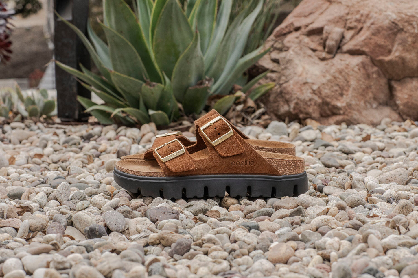 Papillio by Birkenstock Women's Arizona Chunky Dark Tea SHOES BIRKENSTOCK