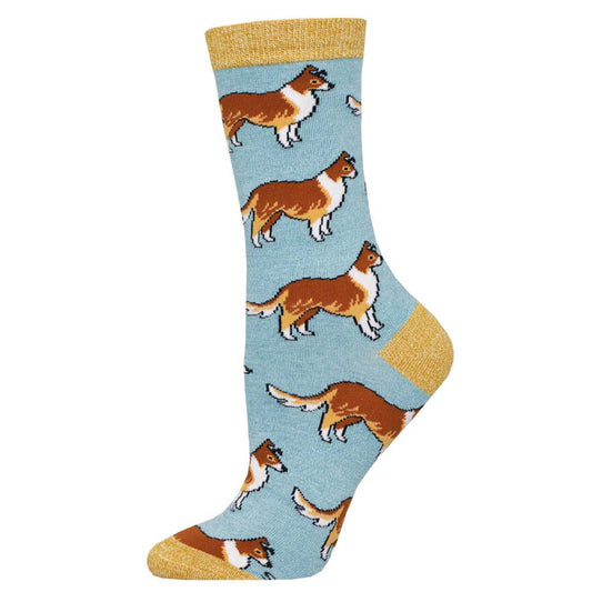 Socksmith Women's Bamboo Collies SOX SOCKSMITH Blue
