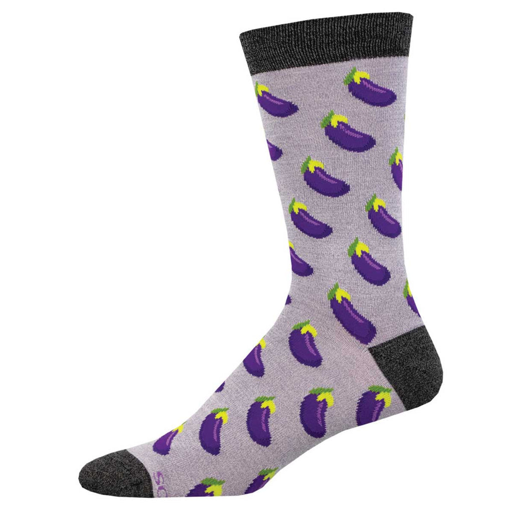 Socksmith Men's Nightshade Bamboo SOX SOCKSMITH Purple Heather