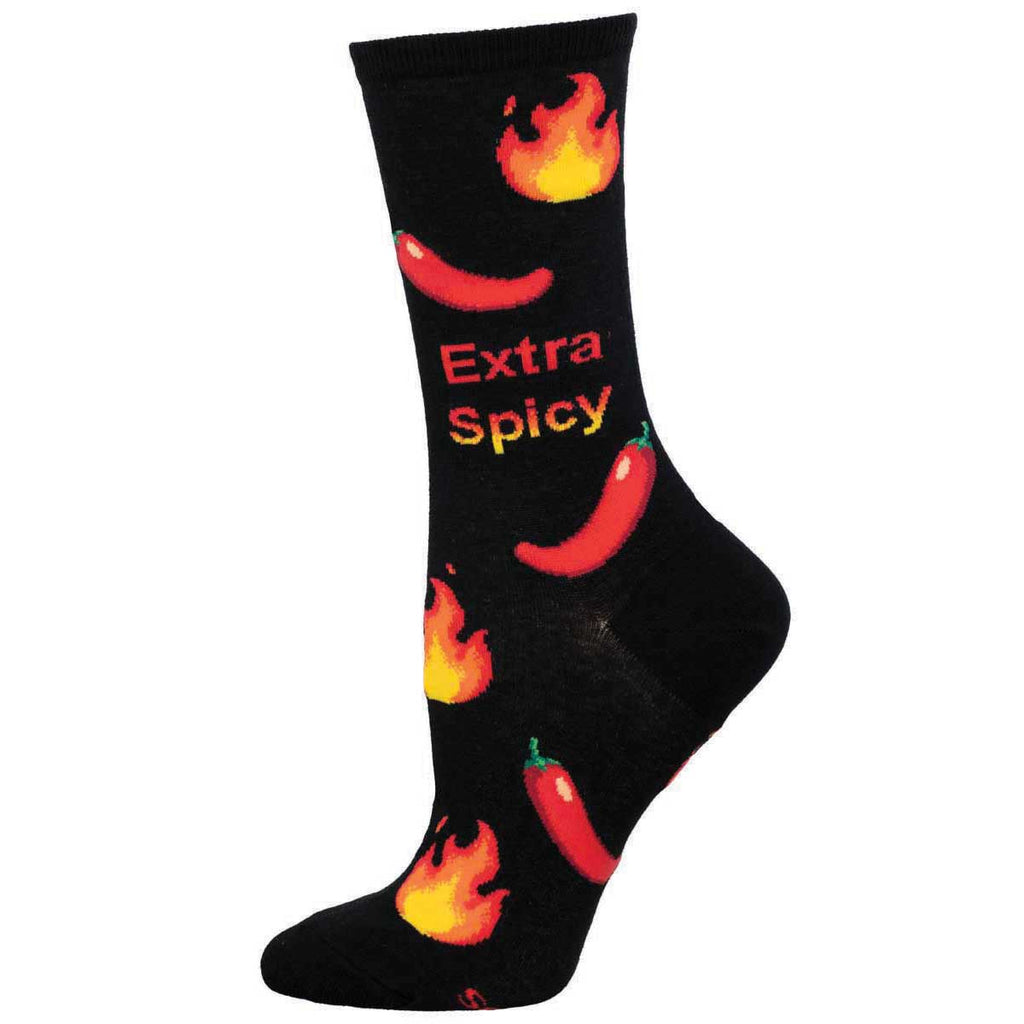 Socksmith Women's Extra Spicy SOX SOCKSMITH Black