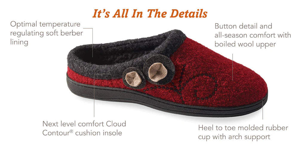 Boiled wool slippers sale shop