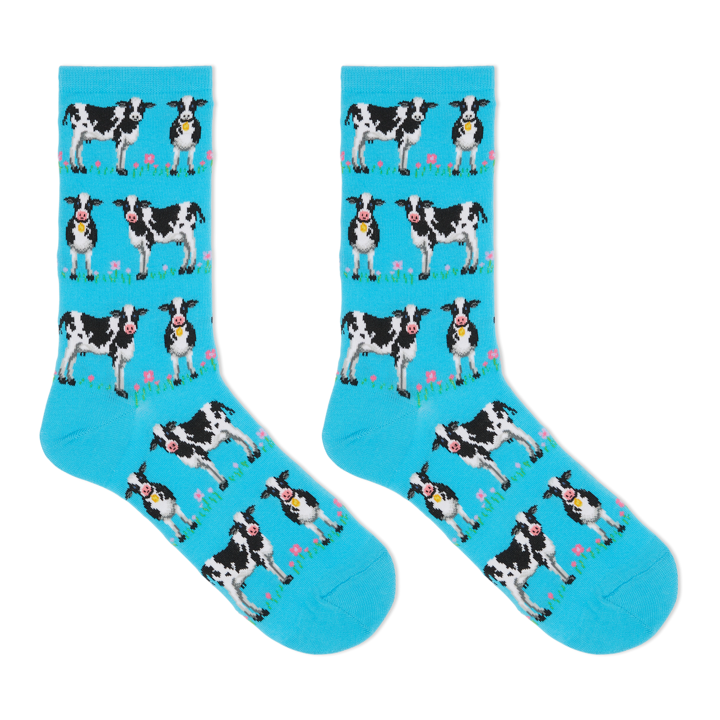 Hot Sox Women's Cows SOX HOTSOX Light Turquoise