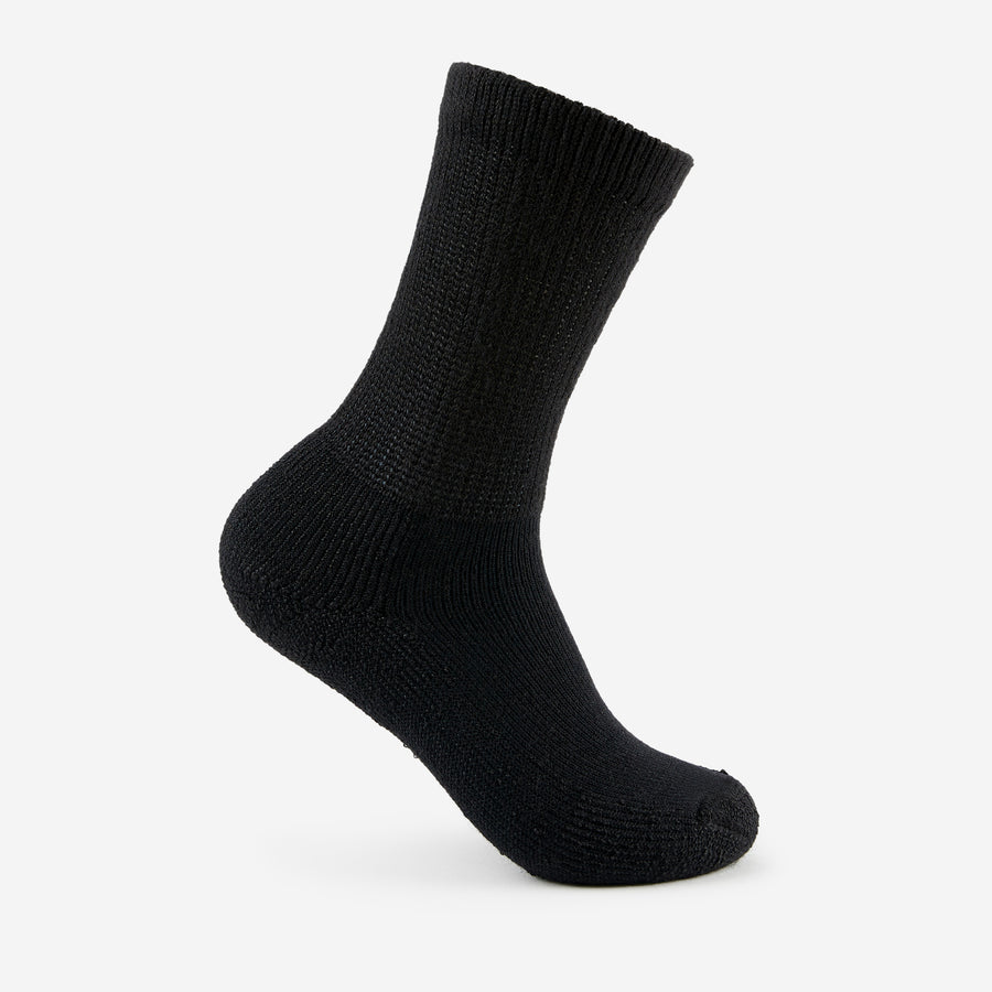 Thorlo Men's Moderate Cushion Diabetic SOX THORLO L (9-12.5) Black