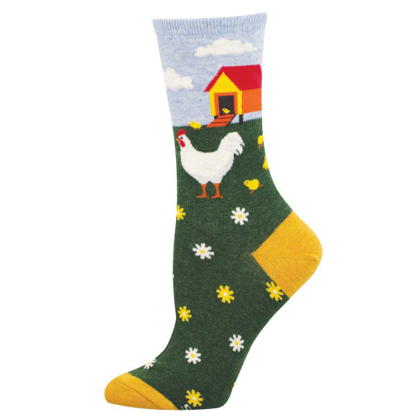 Socksmith Women's Mother Hen SOX SOCKSMITH Green