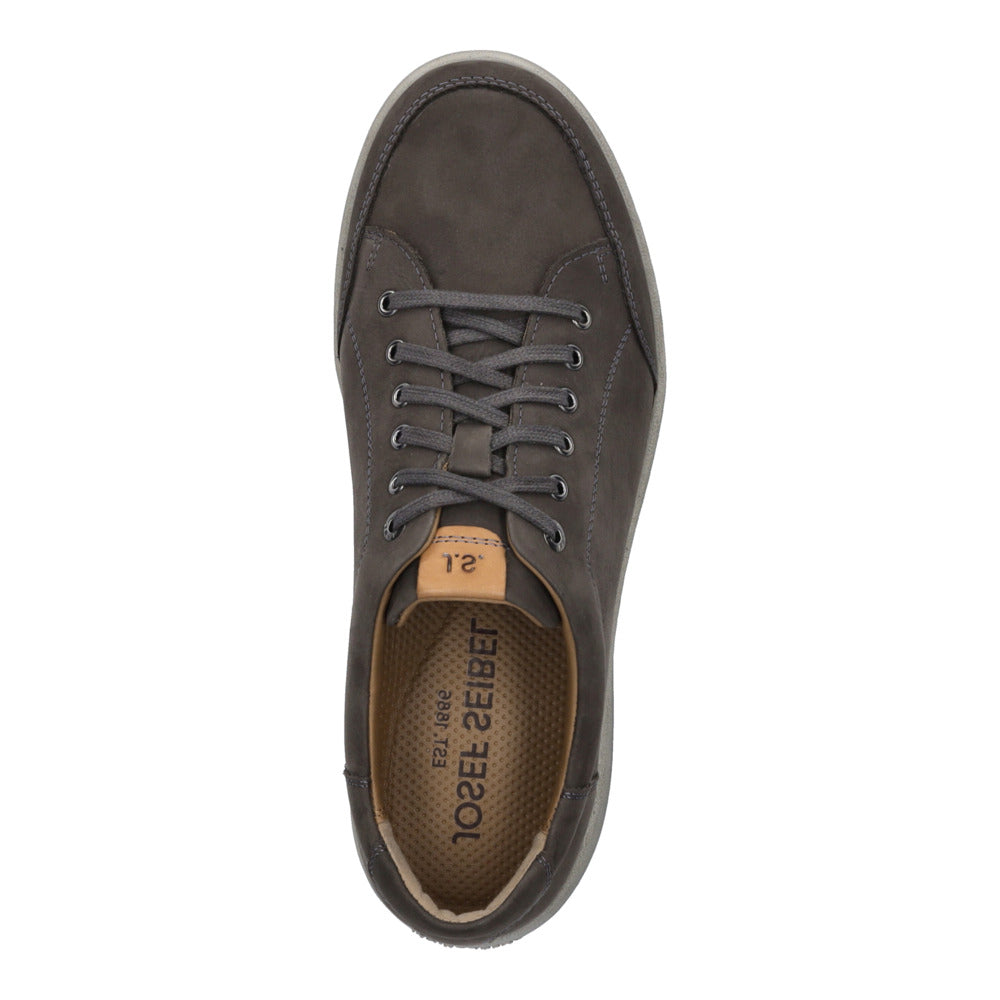 Josef Seibel Men's David Shoe in Granite SHOES SEIBEL