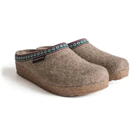 Haflinger Women's GZ Grizzly Indoor Outdoor Clog