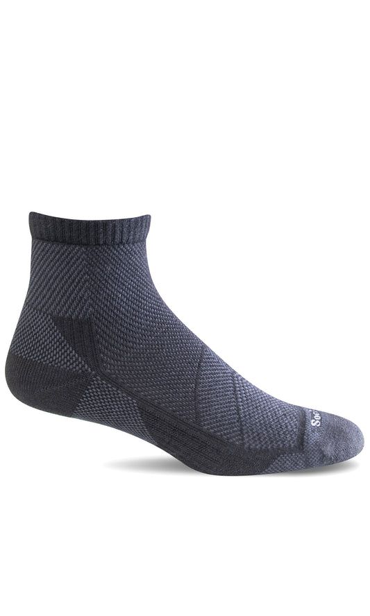 Sockwell Men's Elevate Quarter SOX SOCKWELL L/XL (10.5-13) Black