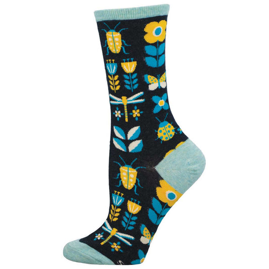 Socksmith Women's Sorry to Bug You SOX SOCKSMITH Gray