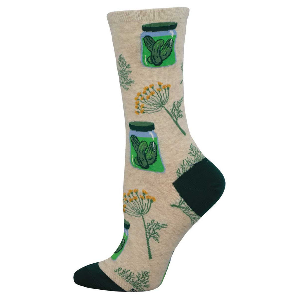 Socksmith Women's Pickle Lovers SOX SOCKSMITH Natural