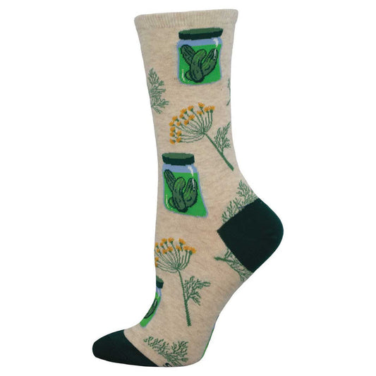 Socksmith Women's Pickle Lovers SOX SOCKSMITH Ivory