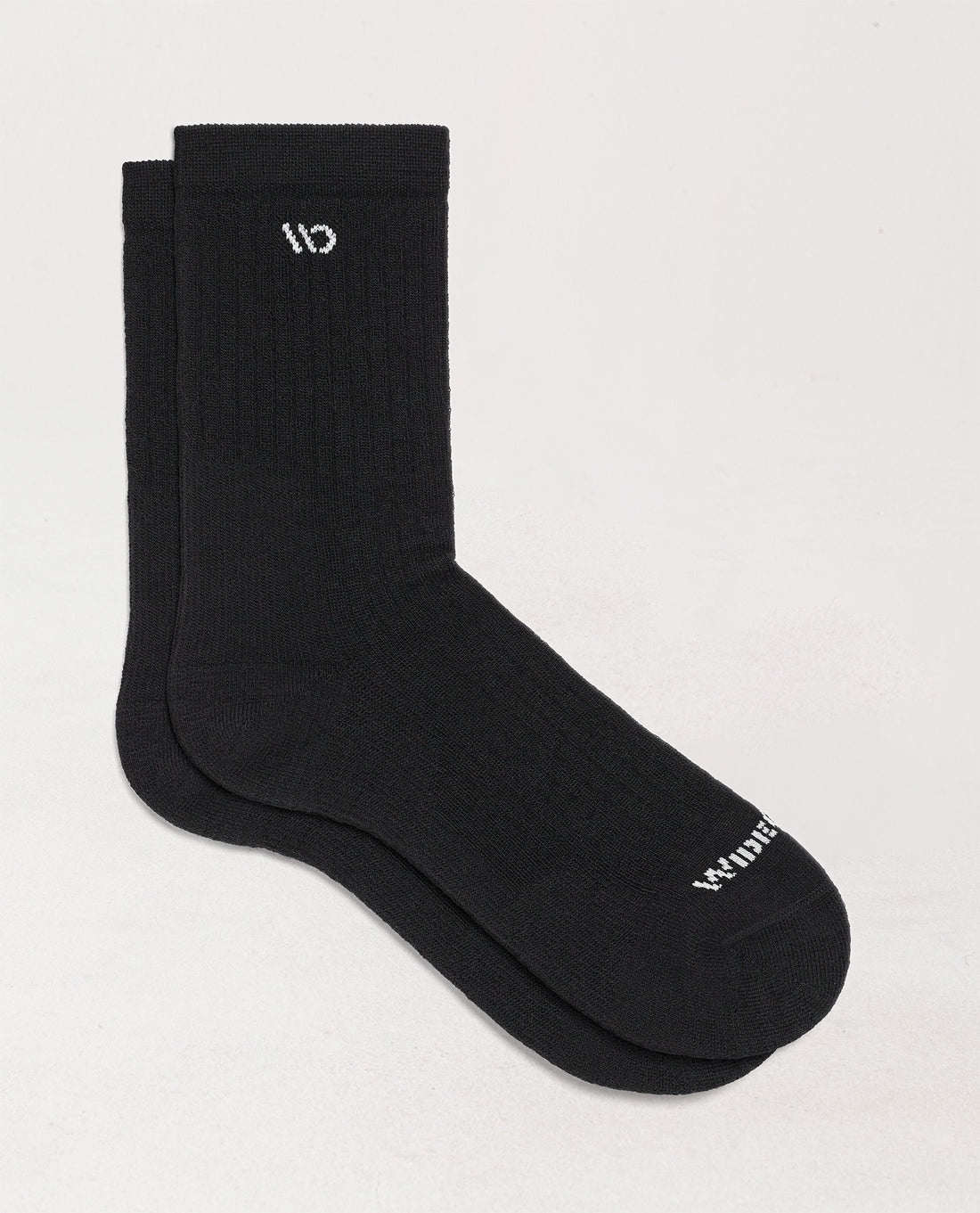 Wide Open Men's Solid Crew SOX WIDE OPEN L (10-12) Black