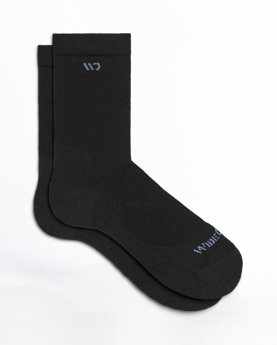 Wide Open Women's Solid Crew SOX WIDE OPEN M (7.5-9.5) Black