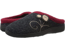 Load image into Gallery viewer, Acorn Dara Boiled Wool Slippers - Charcoal SLIPPERS ACORN   
