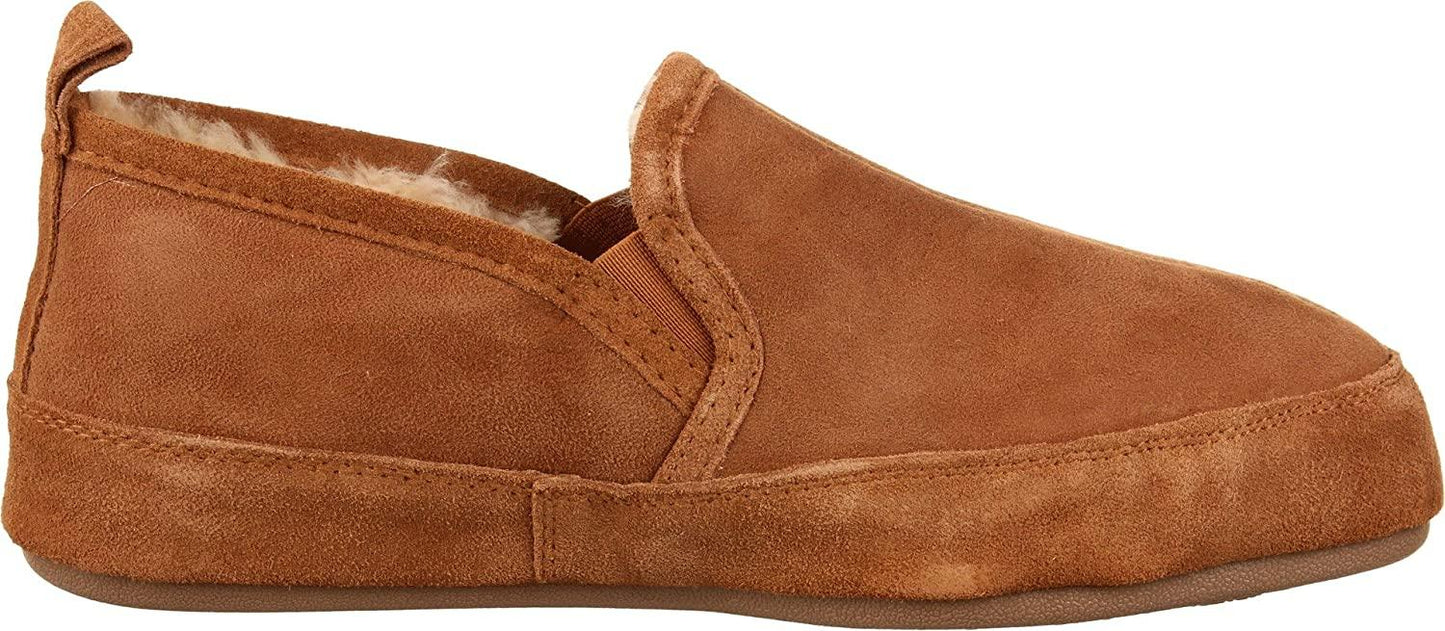 Acorn Men's Shearling-Lined Romeo Slippers ACORN 7 Chestnut