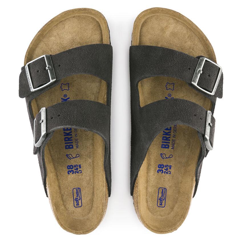 Unisex Arizona Suede Soft Footbed SHOES BIRKENSTOCK
