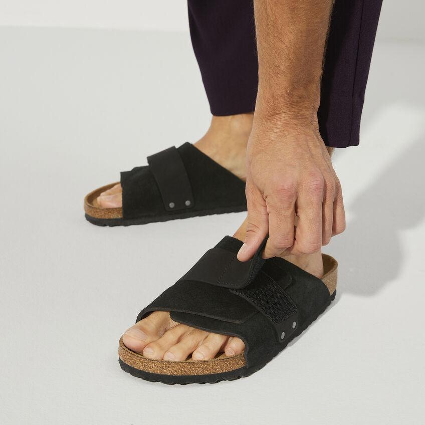 Birkenstock Kyoto Black Suede