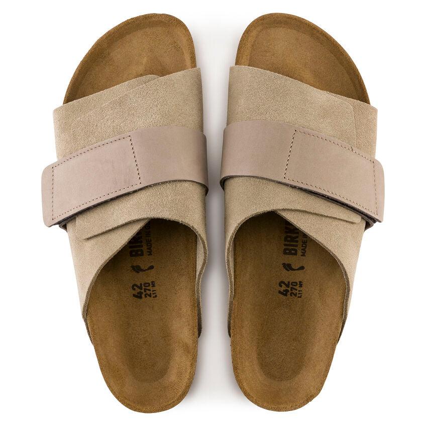 Birkenstock Kyoto Taupe Suede SHOES BIRKENSTOCK