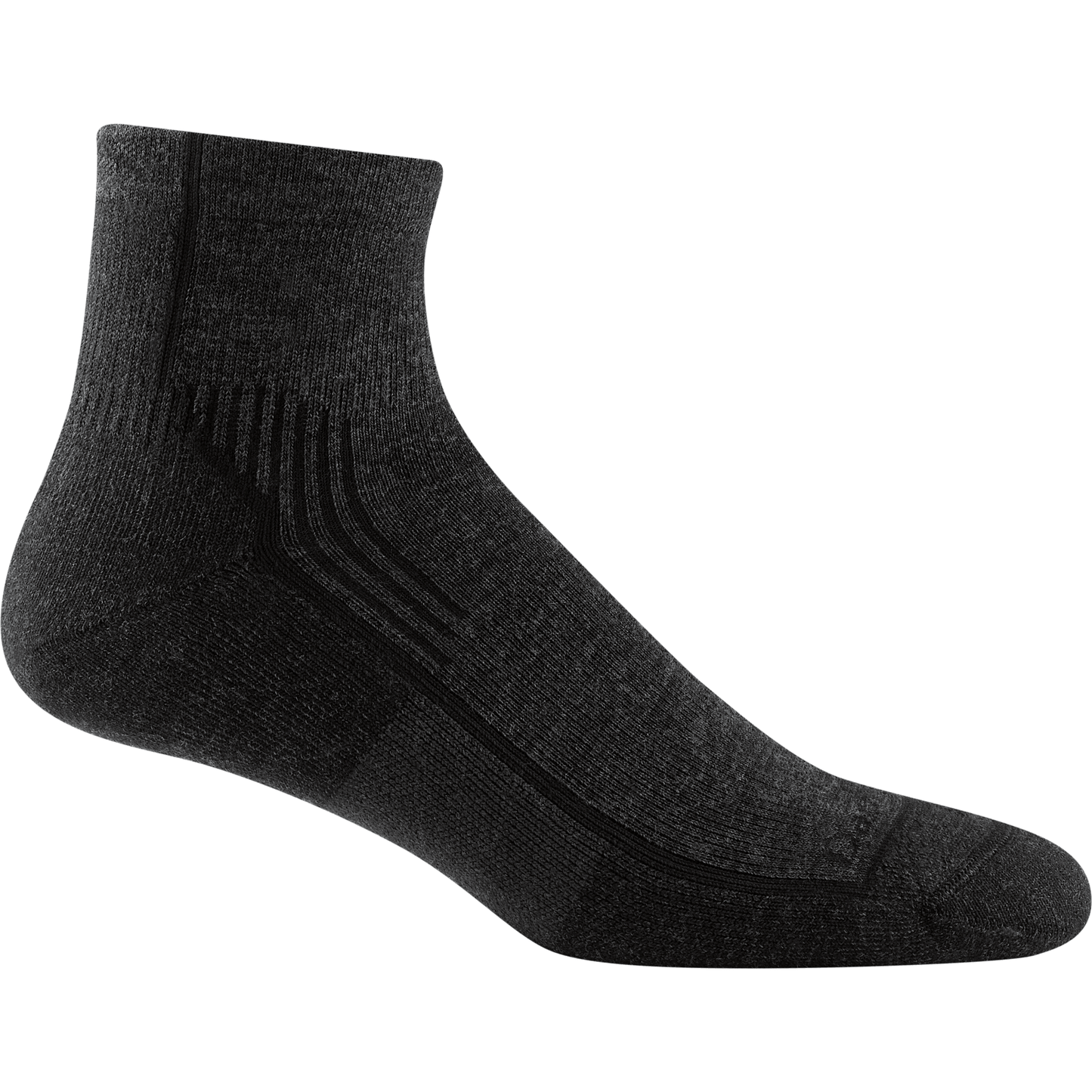 Men's Light Hiker Quarter Lightweight SOX DARN TOUGH L (10-12) Black