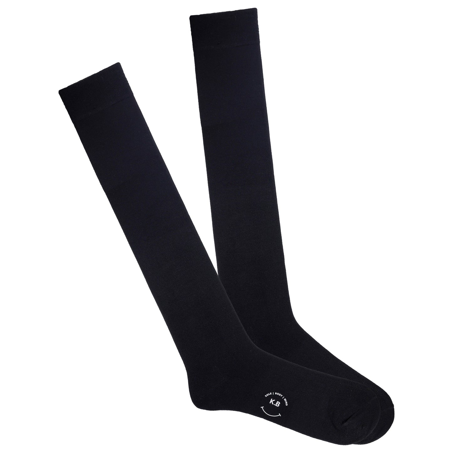 K. Bell Women's Knee High SOX K.BELL Black