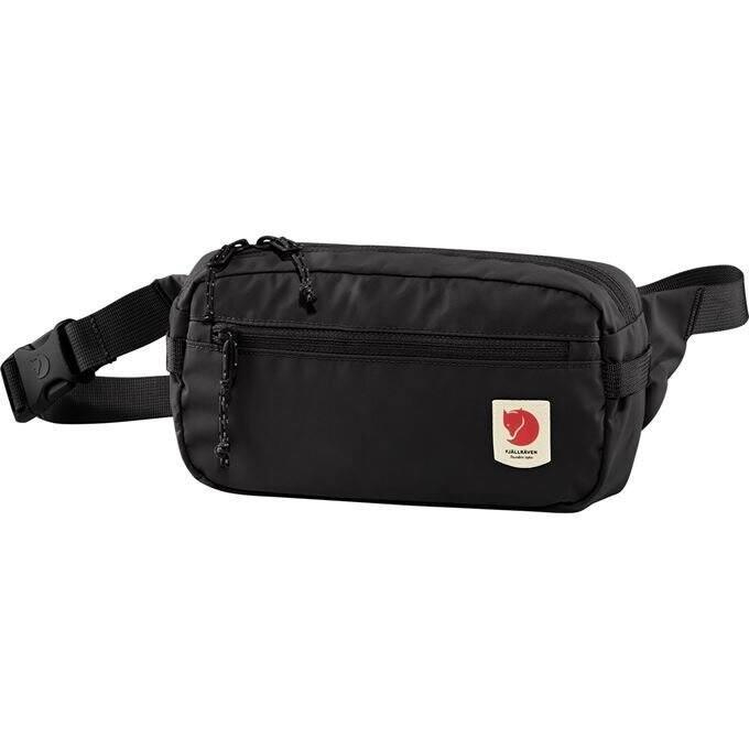 Fjällräven High Coast Hip Pack PURSES FJALLRAVEN Black