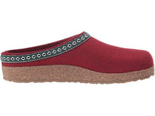 Load image into Gallery viewer, Haflinger GZ Grizzly Indoor Outdoor Clog SHOES HAFLINGER 36 Bordeaux 
