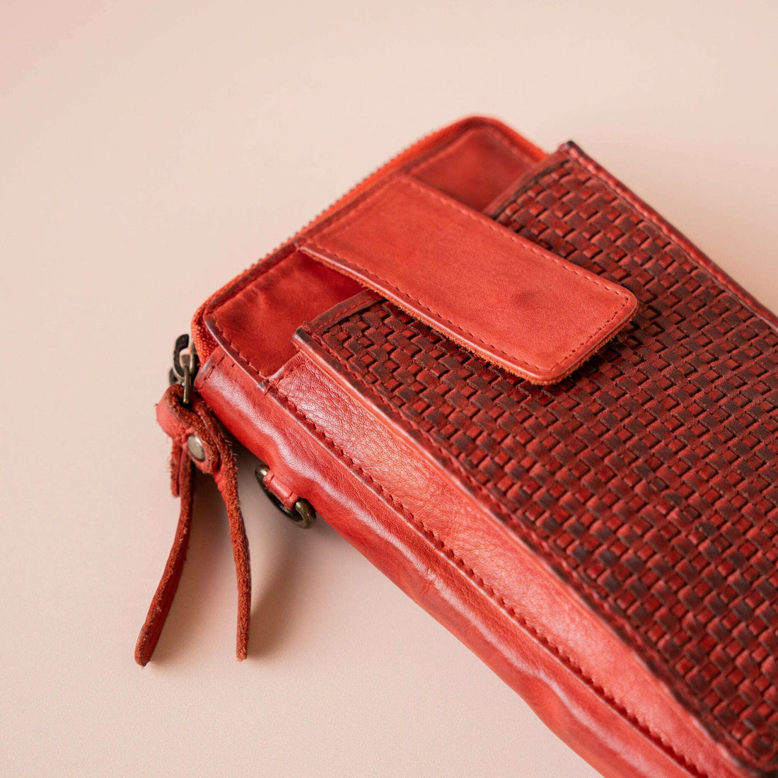 Milo Ella Cell Phone Travel Bag PURSES MILO Red