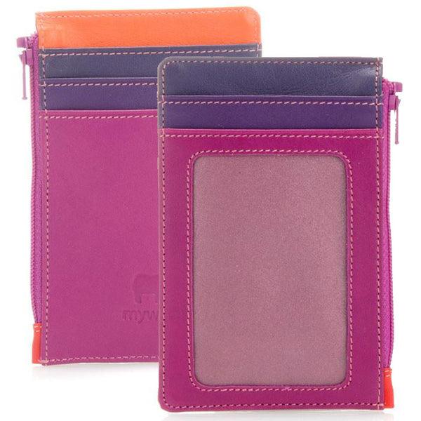 Mywalit Credit Card Holder with Coin Purse PURSES MYWALIT Sangria 75