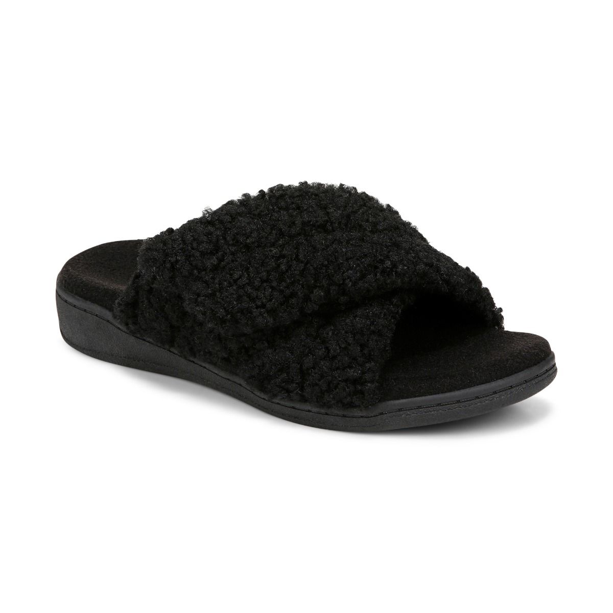 Vionic Women's Relax II SLIPPERS VIONIC 6 Black
