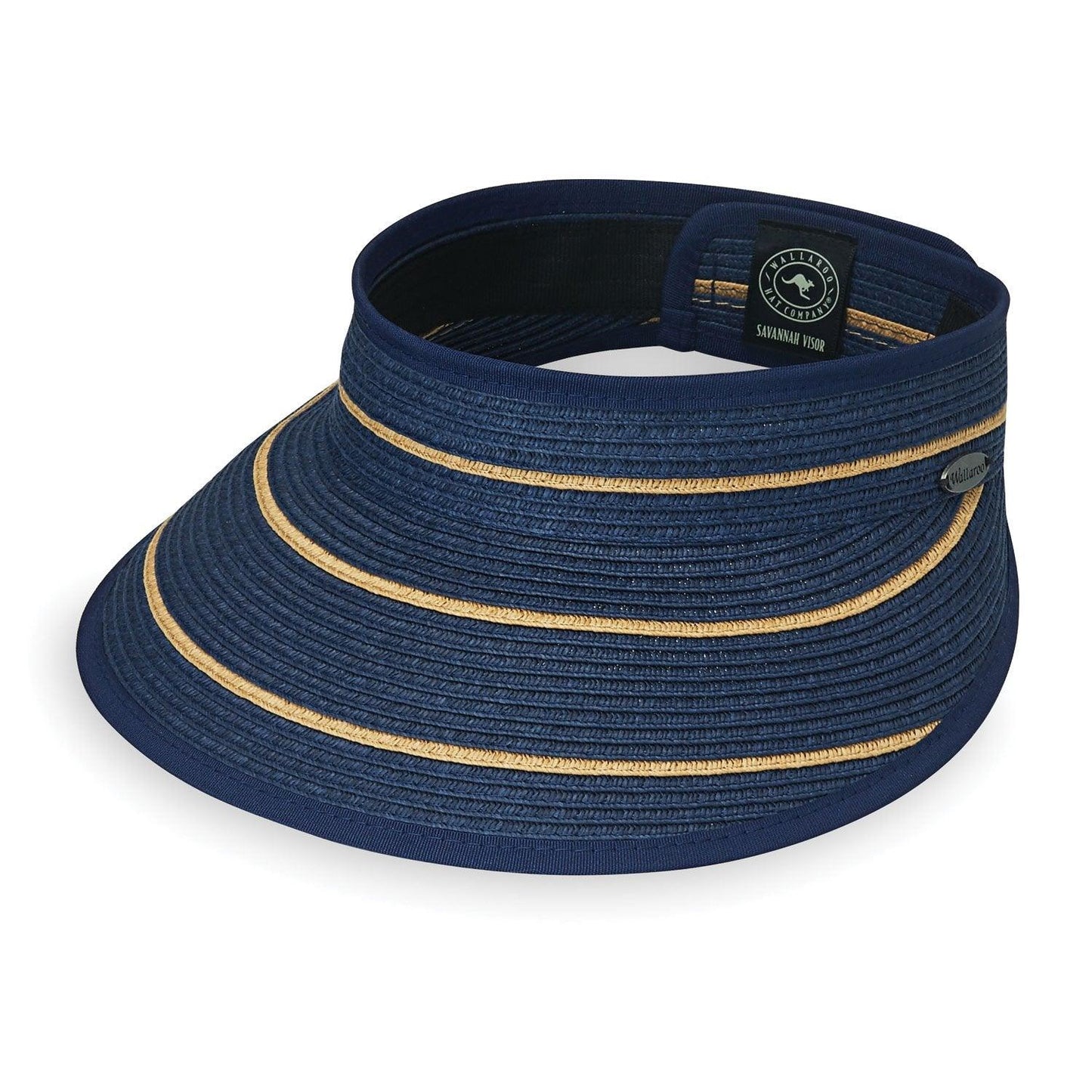 Wallaroo Savannah Visor HATS WALLAROO Navy / Camel
