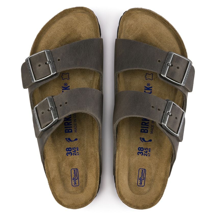 Birkenstock Arizona Iron Oil Soft Footbed SHOES BIRKENSTOCK   