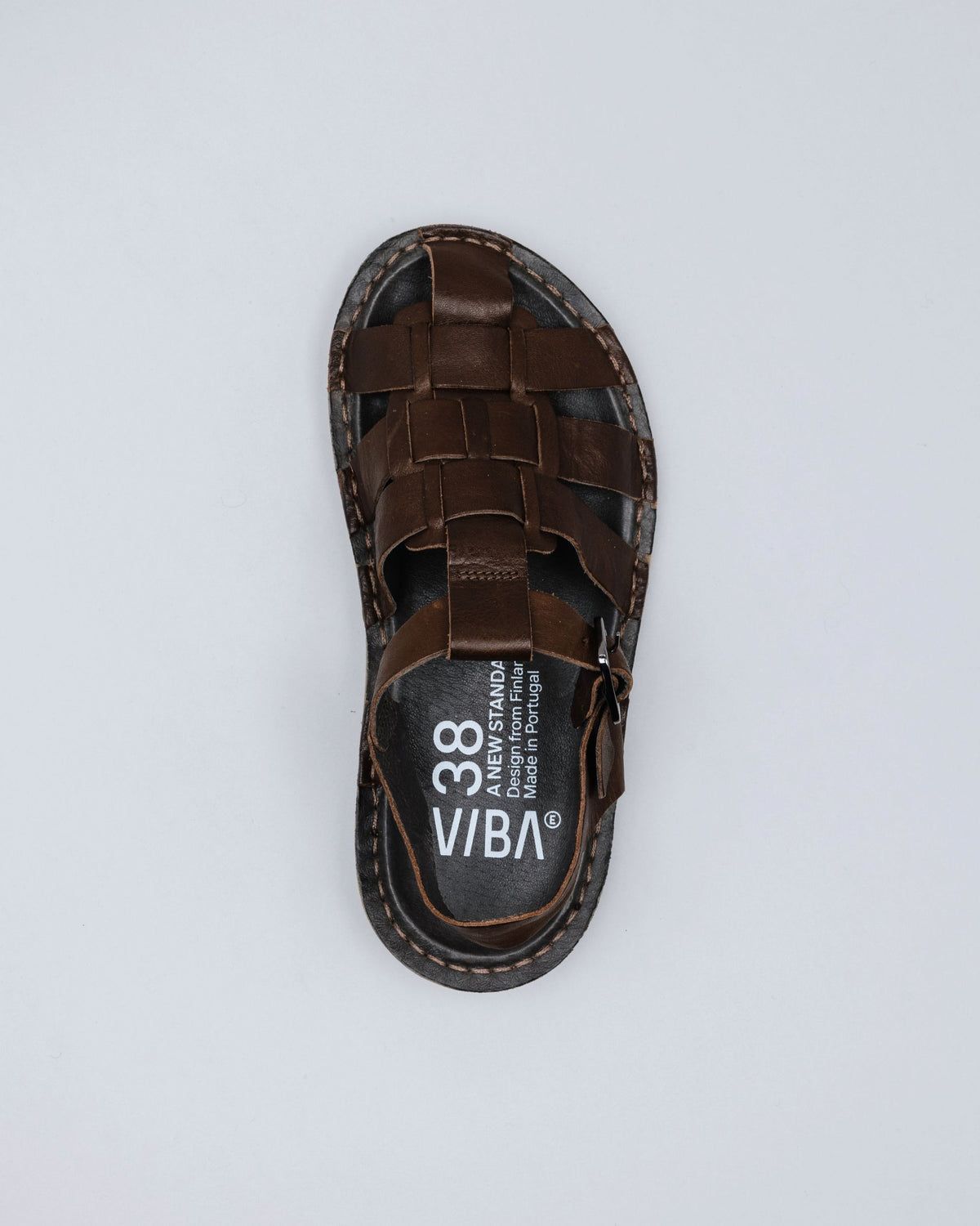 Women's Capri Fisherman SHOES VIBAe 38 Cocoa