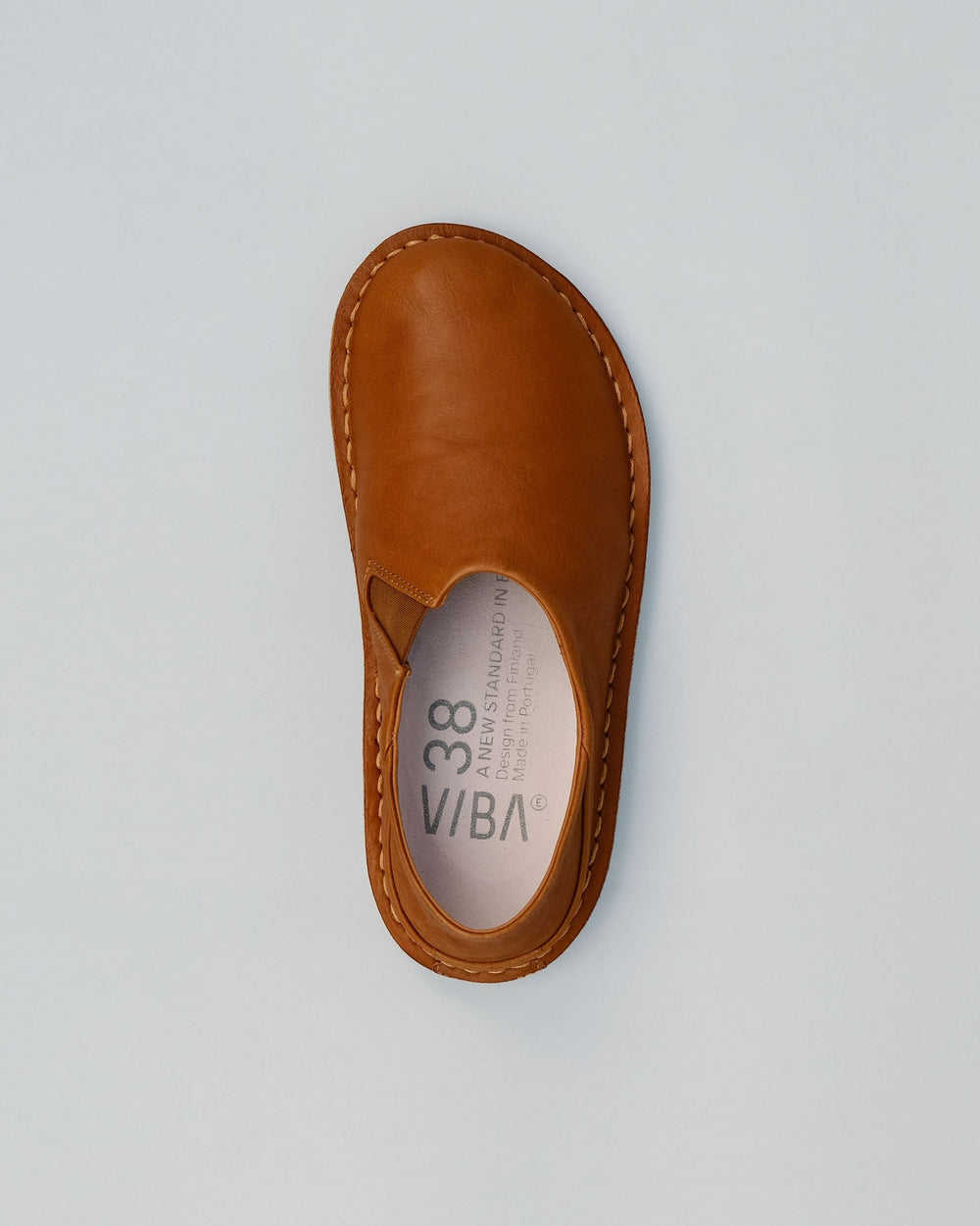 Unisex Zuma Closed Back Clog SHOES VIBAe 41 Cognac