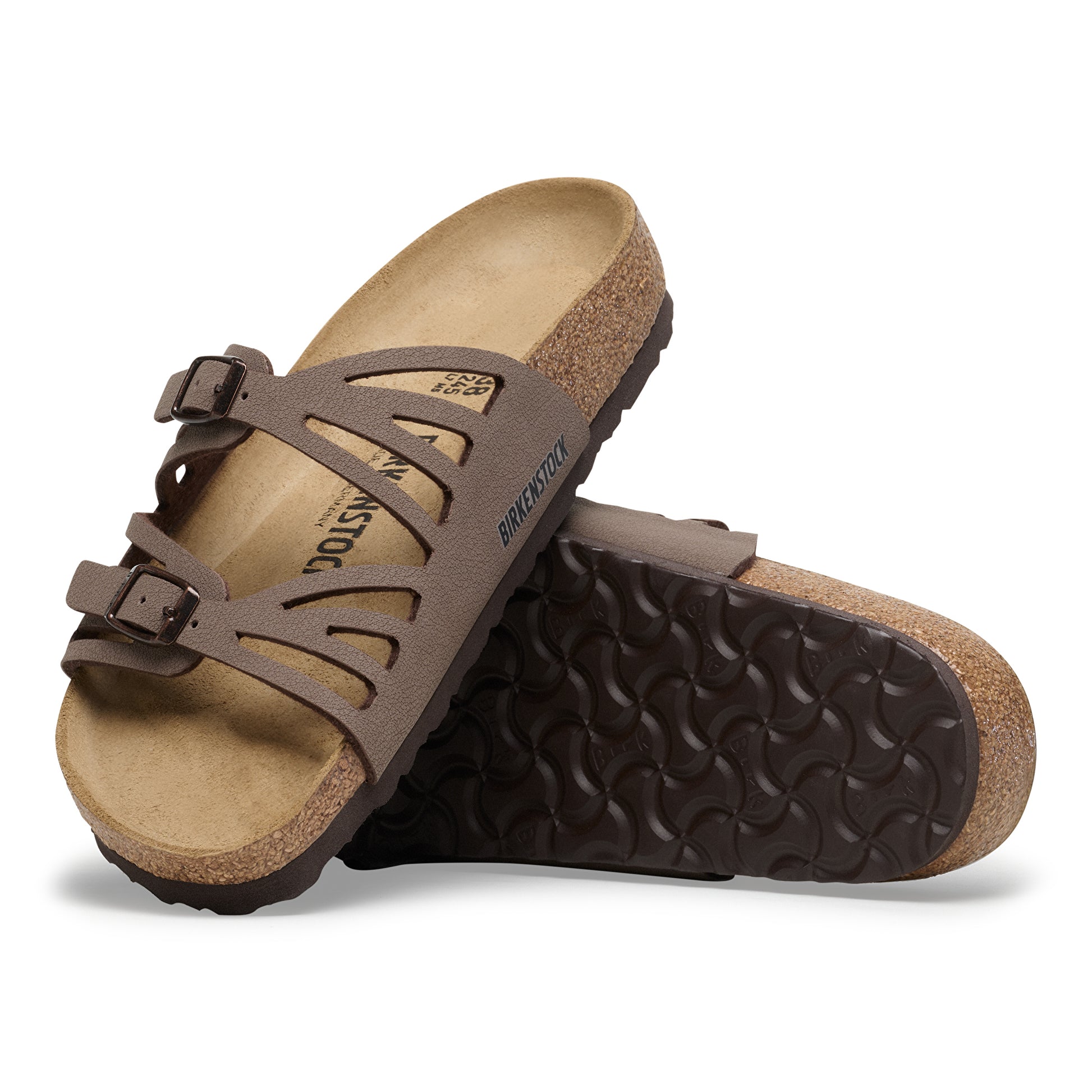 Women's Granada Mocha Birki-Buc SHOES BIRKENSTOCK 36R Mocha