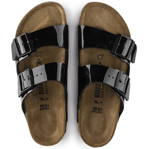 Arizona Birko-Flor Black Patent SHOES BIRKENSTOCK