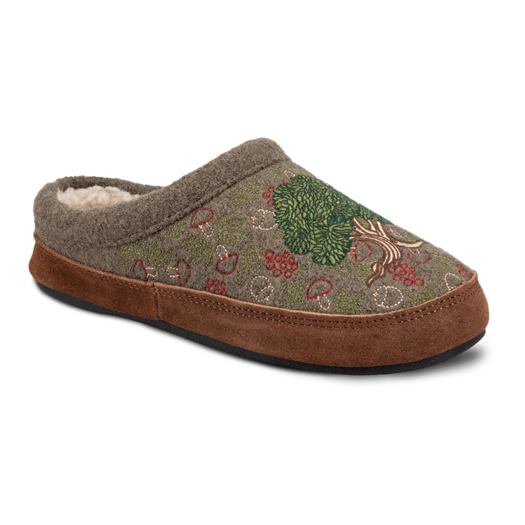 Women's Forest Mule SLIPPERS ACORN XL (9.5-10.5) Timber