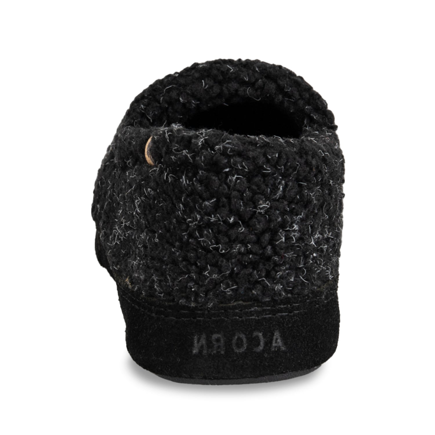 Men's Texured Moccasin SLIPPERS ACORN