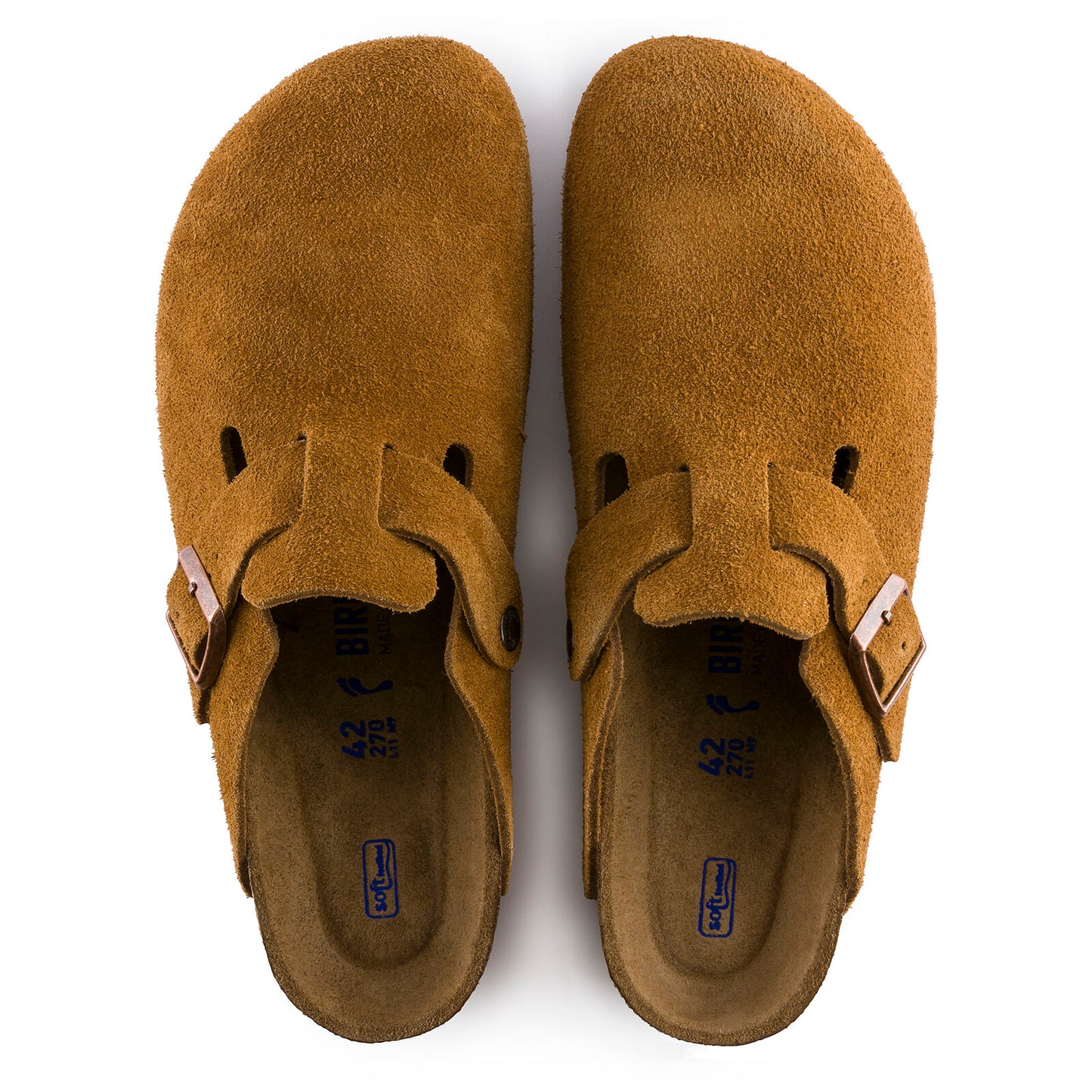 Unisex Boston Mink Suede Soft Footbed SHOES BIRKENSTOCK