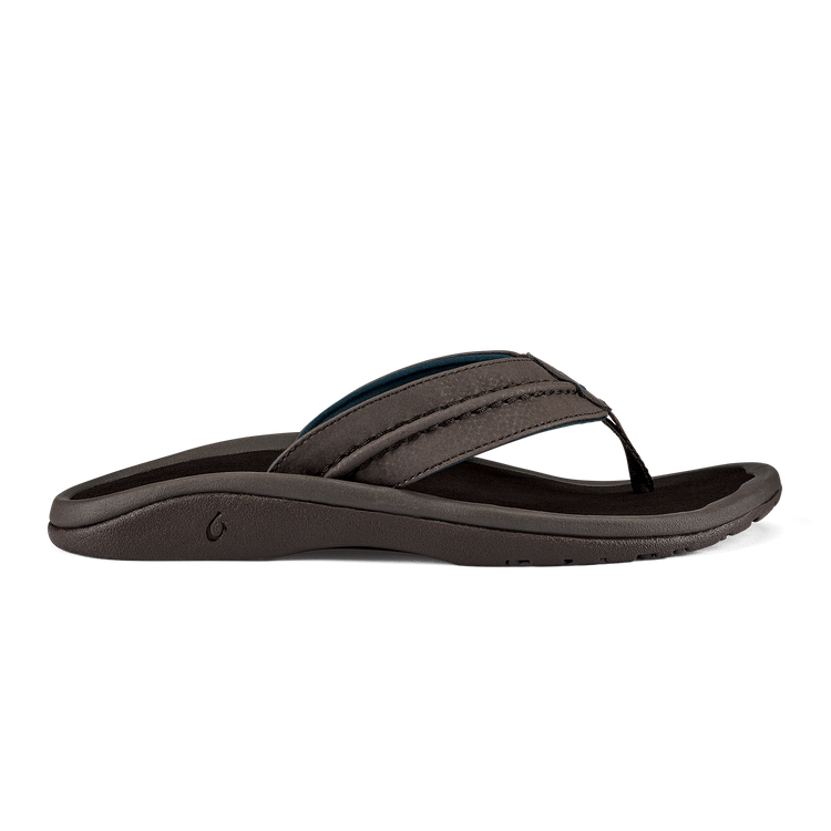 Men's Hokua Sandals OLUKAI 10 Dark Wood