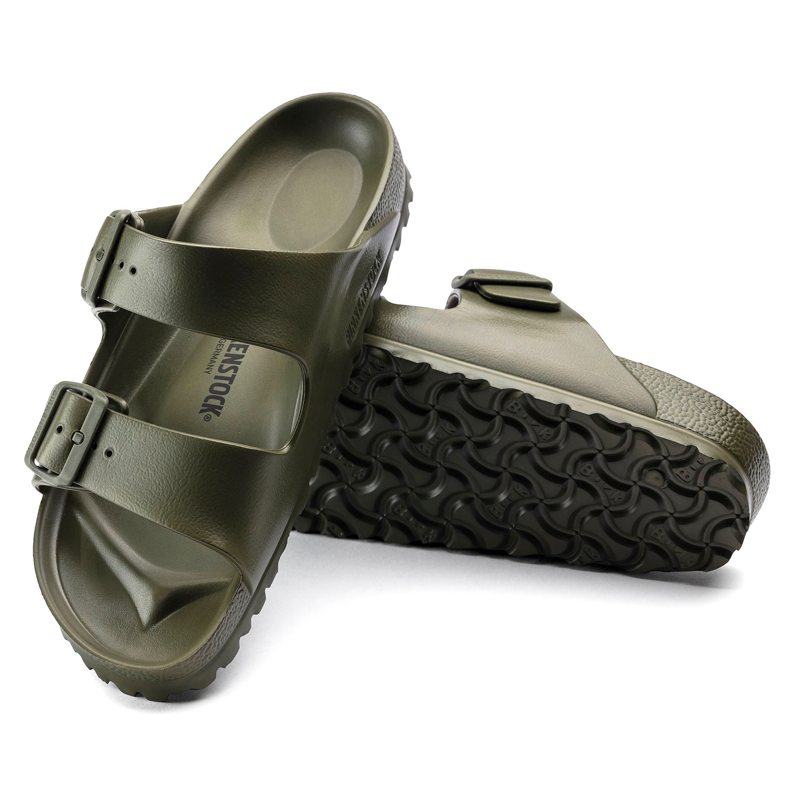 Unisex Arizona Essentials EVA Sandals BIRKENSTOCK 35N Khaki