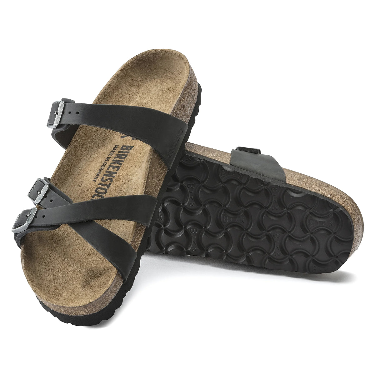 Franca Black Oil SHOES BIRKENSTOCK 35R Black Oil