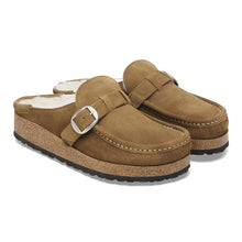 Load image into Gallery viewer, Birkenstock Women&#39;s Buckley Tea Shearling SHOES BIRKENSTOCK   
