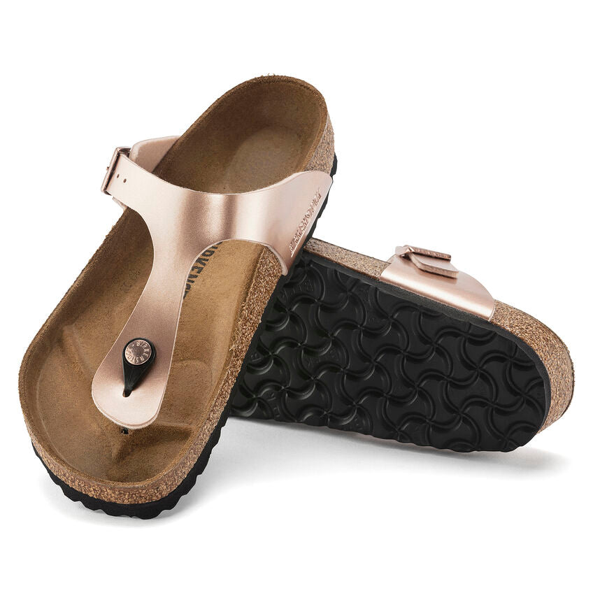 Birkenstock Gizeh Copper Birko-Flor SHOES BIRKENSTOCK 36R Copper 