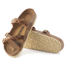 Load image into Gallery viewer, Birkenstock Franca Braid Cognac SHOES BIRKENSTOCK 36R Cognac
